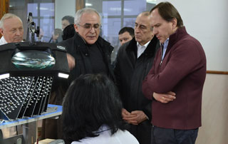 Министр по делам Северного Кавказа Лев Кузнецов и Глава КБР Юрий Коков посетили ПАО «Телемеханика».
