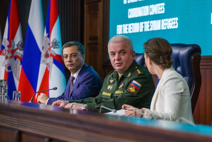 Совместное заседание Межведомственных координационных штабов России и Сирии
