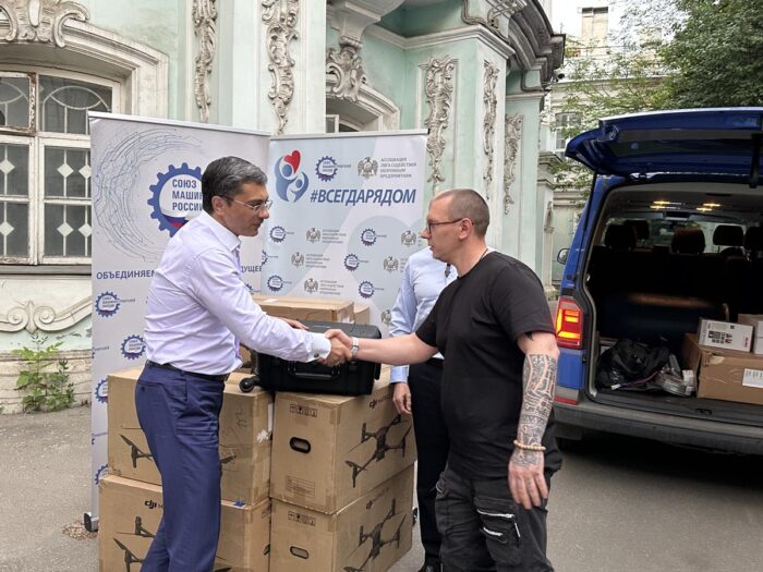 Бригада 1-го Донецкого армейского корпуса получила коптеры с тепловизорами