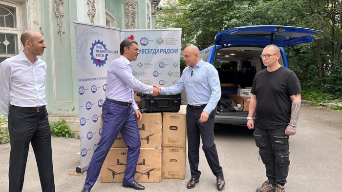 Бригада 1-го Донецкого армейского корпуса получила коптеры с тепловизорами